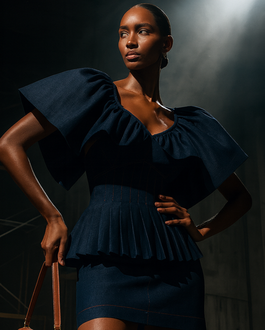 DENIM CO-ORD SET