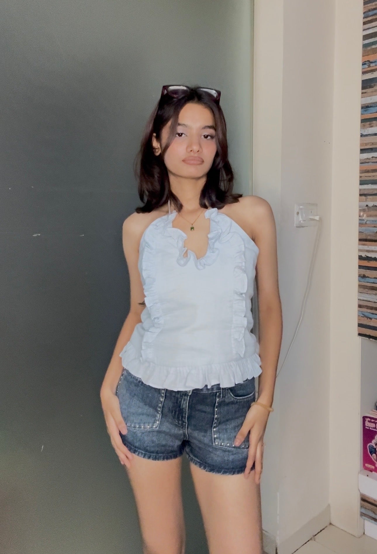 ICY FRILL TOP