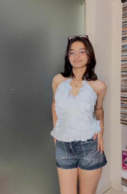 ICY FRILL TOP